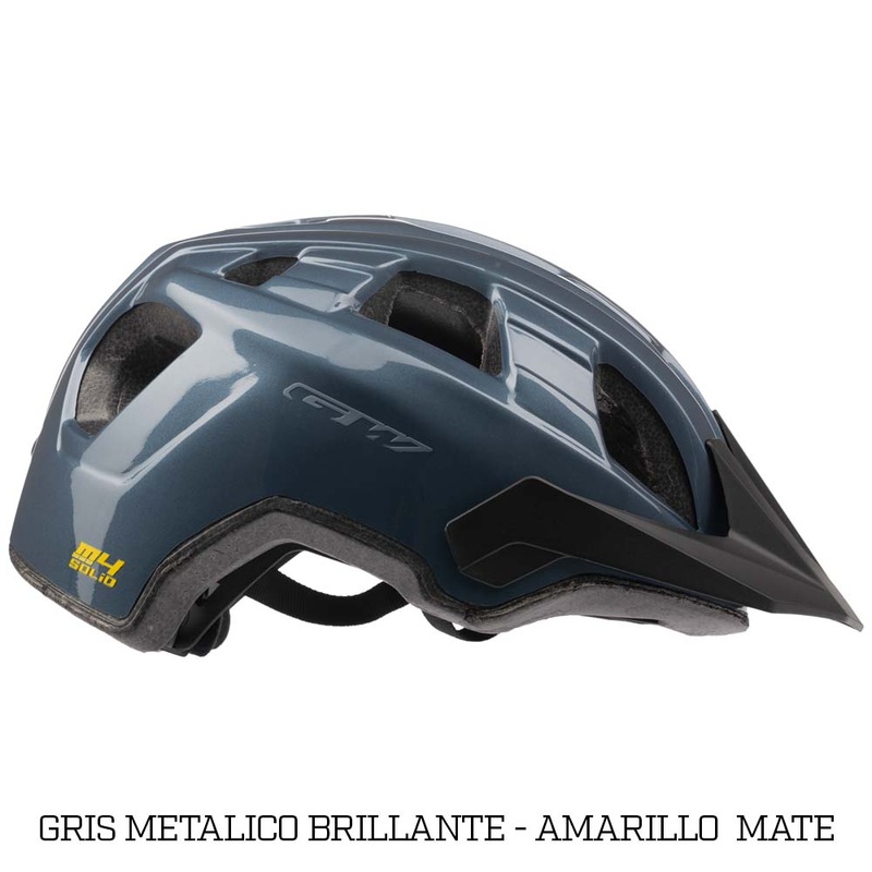 Casco MTB M4 Gris Metlico
