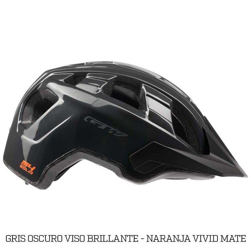 Casco MTB M4 Gris Oscuro