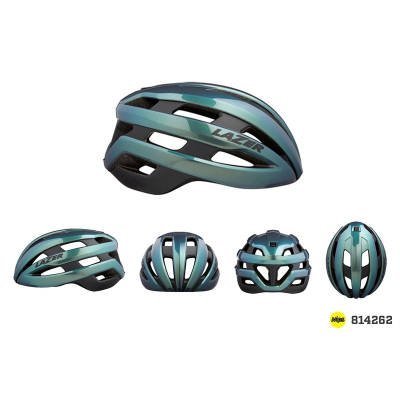 Casco Ruta Sphere Blue Haze +Mips Lazer