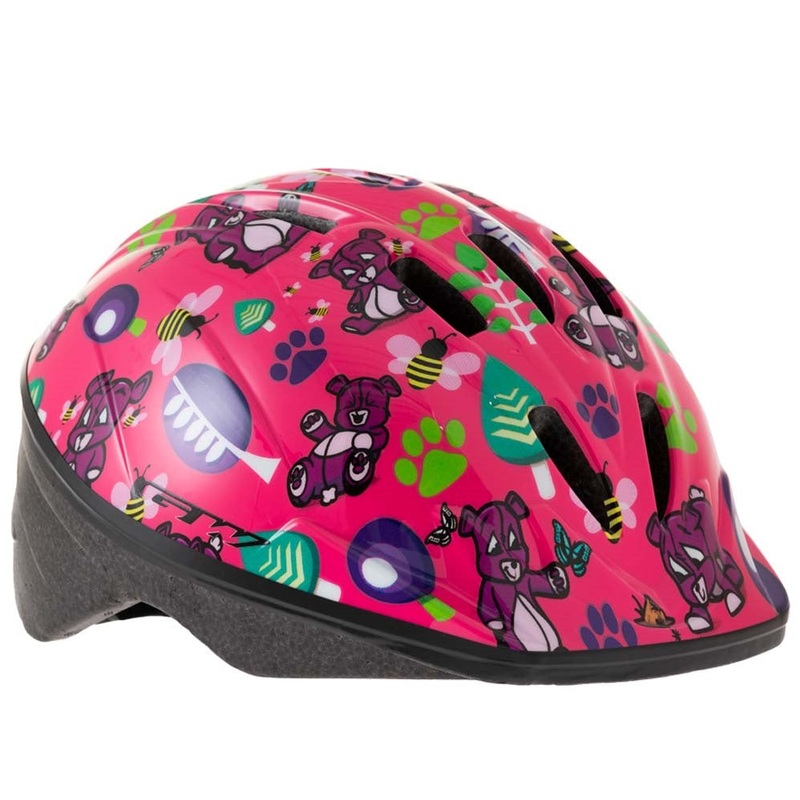 Casco Infantil N1 Rosado Osito
