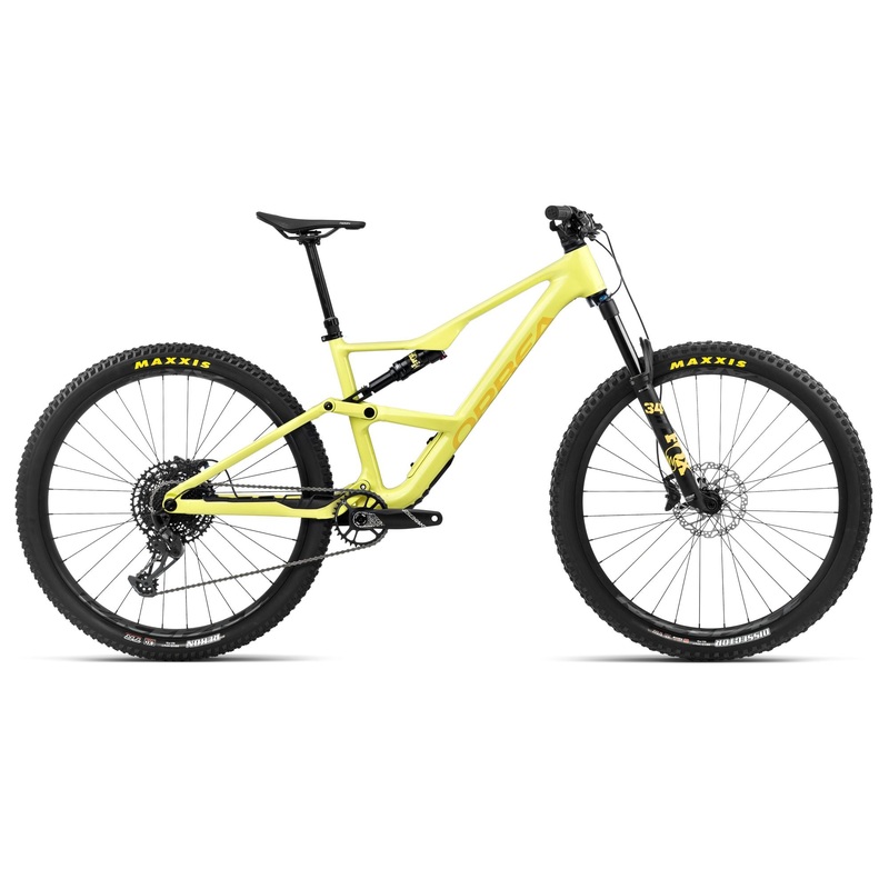 2024 Orbea OCCAM SL H20 Trail Mountain Bike - X-Large, Spicy Lime - Corn Yellow (Gloss)