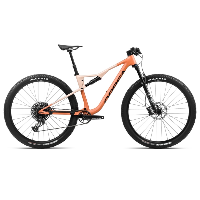 2024 Orbea OIZ H20 XC Mountain Bike - Large, Apricot Orange-Limestone Beige (Matte)