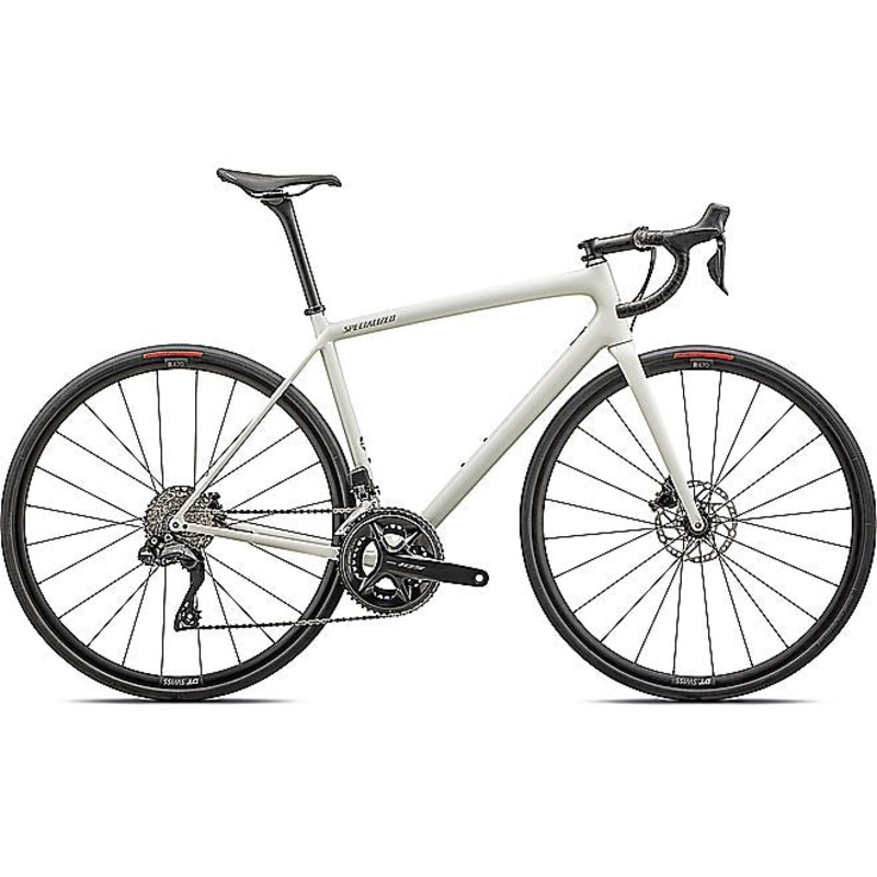 2024 Specialized AETHOS COMP BIKE - 61cm, GLOSS DUNE WHITE METALLIC SPRUCE