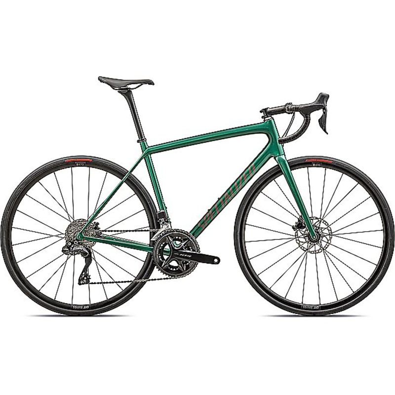 2024 Specialized AETHOS COMP BIKE - 61cm, GLOSS METALLIC PINE GREEN SMOKE