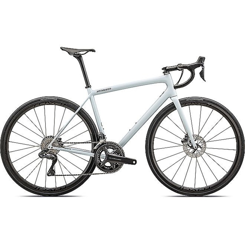 2024 Specialized AETHOS PRO UDI2 BIKE - 61cm, GLOSS MORNING MIST / LAPIS RADIAL FADE / FOG TINT EDGE FADE / SMOKE