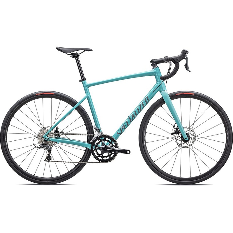 2024 SPECIALIZED ALLEZ E5 DISC BIKE - 61, GLOSS LAGOON BLUE/COOL GREY/BLAZE