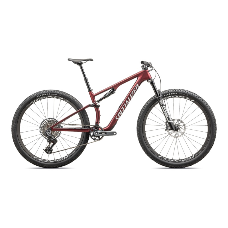 2024 Specialized EPIC 8 Expert Mountain Bike - X-Small, Satin/Redsky White