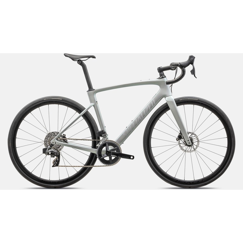 2024 Specialized Roubaix SL8 Expert 700c Carbon Road Bike - 61cm, DOVE GREY/CHAMELEON LAPIS