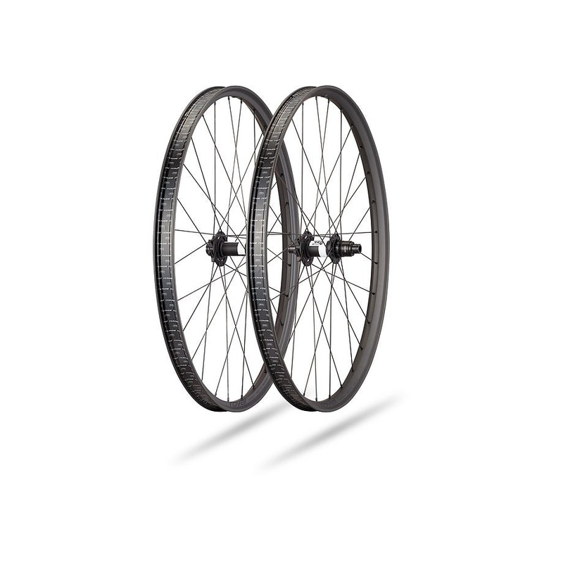 2024 SPECIALIZED TRAVERSE SL II 350 29" 6B BOOST 28H Front Wheel - Satin Carbon/Gloss Black