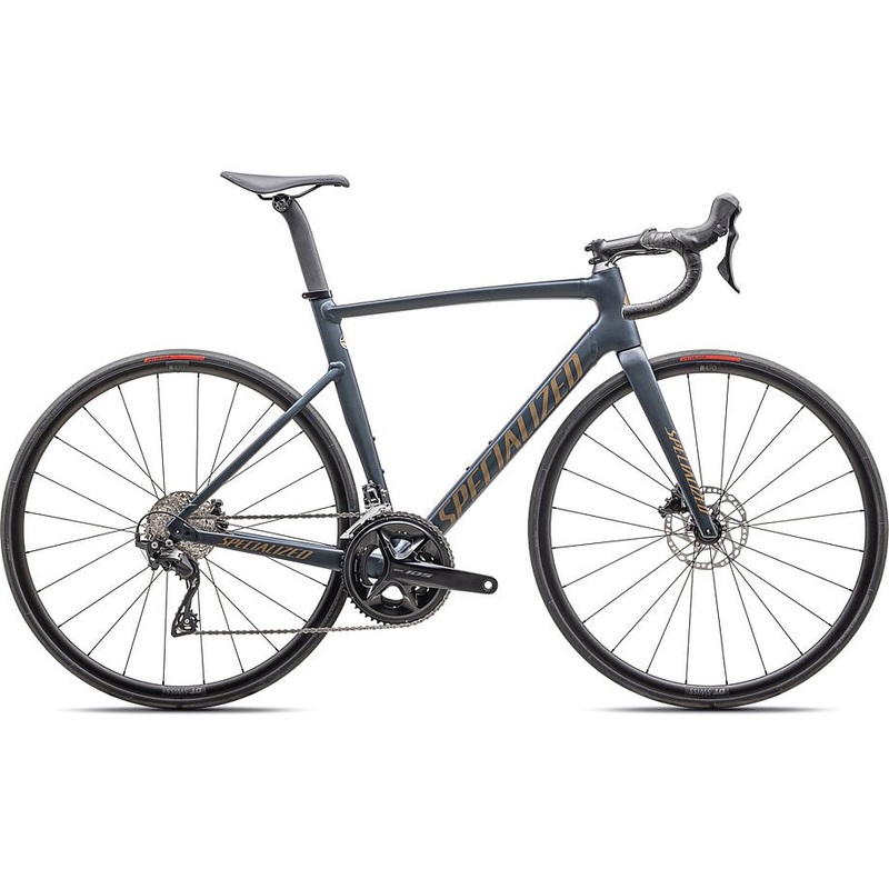 2025 SPECIALIZED ALLEZ SPRINT COMP BIKE - 61, SATIN DEEP LAKE METALLIC / BURNT GOLD METALLIC