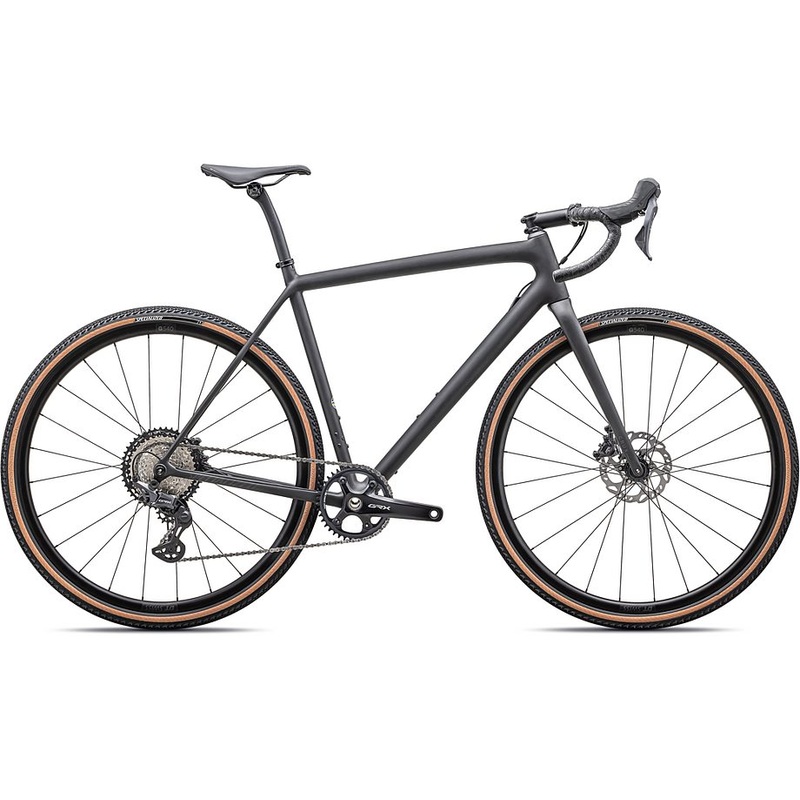 2025 SPECIALIZED CRUX COMP BIKE - 61, SATIN CARBON/SMOKE