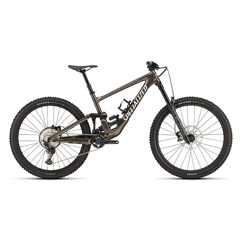 2025 SPECIALIZED ENDURO COMP BIKE - S3, GLOSS GUNMETAL / WHITE MOUNTAINS