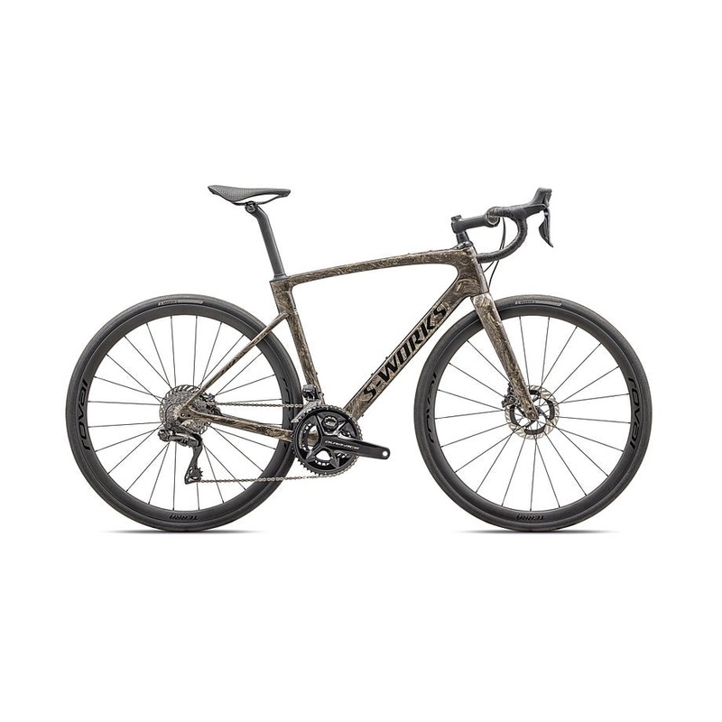 2025 SPECIALIZED ROUBAIX S-WORKS DI2 BIKE - 49, GLOSS TOUPE / GUNMETAL STRATA / CHARCOAL