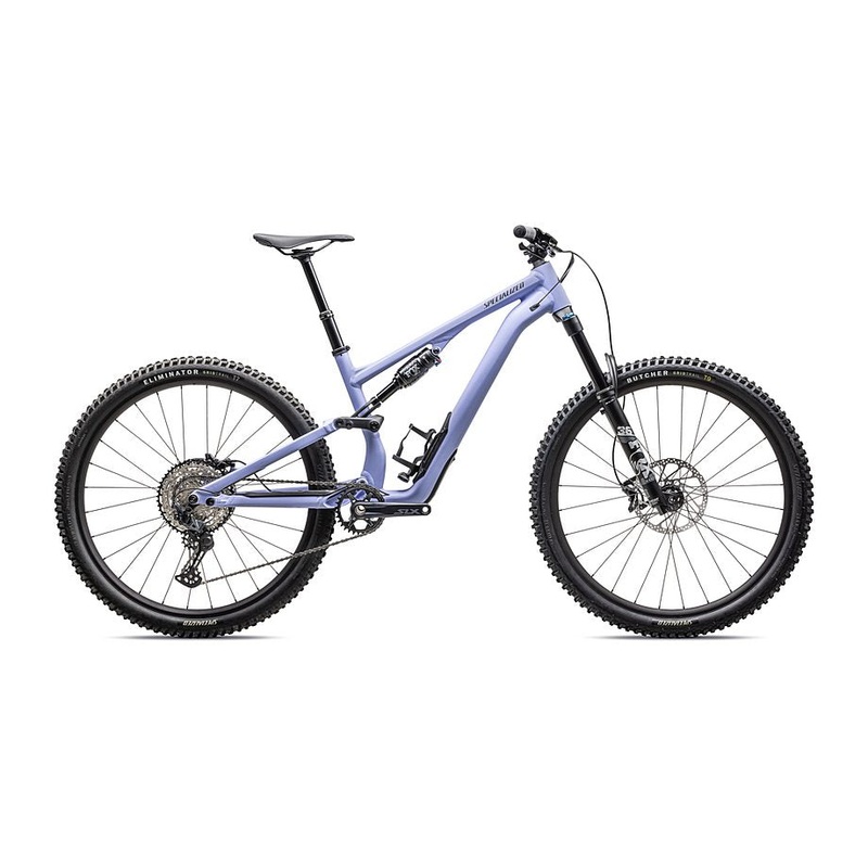 2025 SPECIALIZED STUMPJUMPER 15 COMP ALLOY BIKE - S1, SATIN POWDER INDIGO / SMOKE
