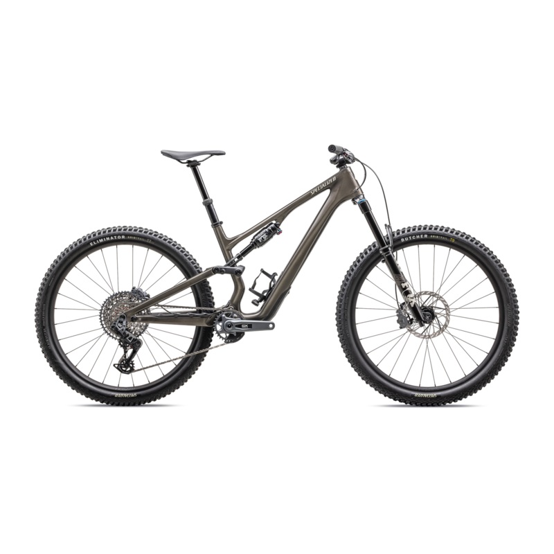 2025 Specialized Stumpjumper 15 Expert 29/27.5 Bike - S1, Gloss Gunmetal / White Mountains