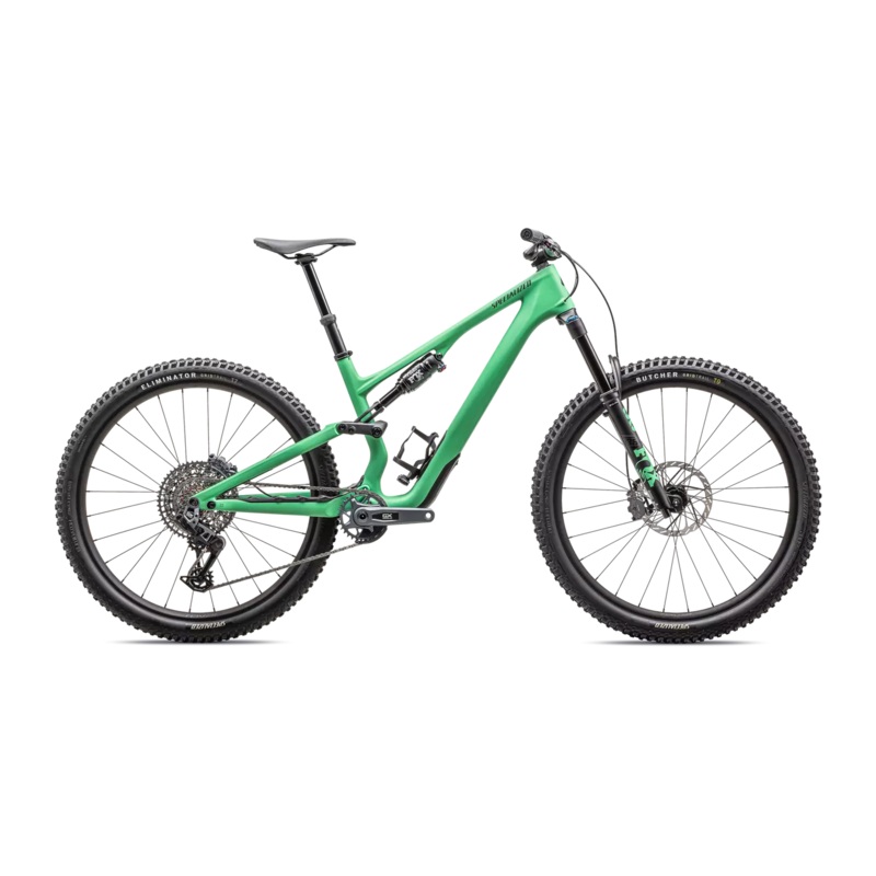 2025 Specialized Stumpjumper 15 Expert 29/27.5 Bike - S1, Satin Electric Green / Satin Forest Green