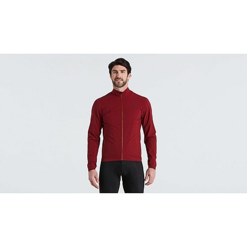 Specialized rbx comp rain jacket men maroon l