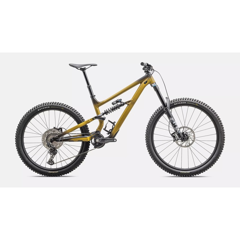 Specialized Status 2 170 Complete Mountain Bike - S1, Satin Harvest Gold Tint / Obsidian / Dune White