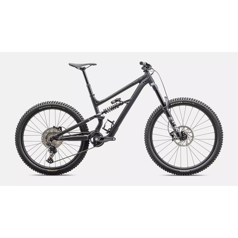Specialized Status 2 170 Complete Mountain Bike - S1, Satin Obsidian / Dune White
