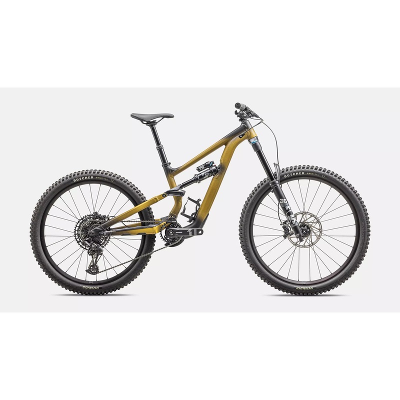 Specialized Status 2 170 ZERO Complete Mountain Bike - S0, Satin Harvest Gold Tint / Obsidian / Dune White