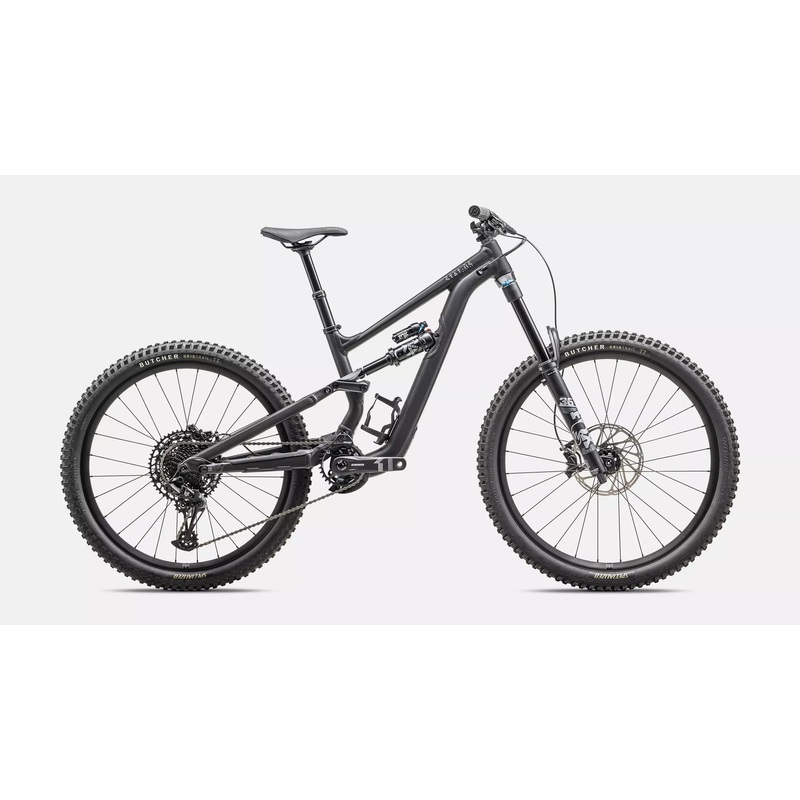 Specialized Status 2 170 ZERO Complete Mountain Bike - S0, Satin Obsidian / Dune White