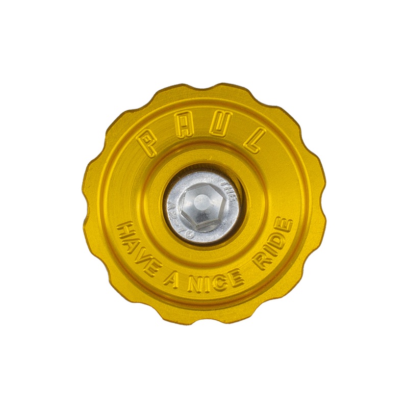 Paul Components Aluminum Top Cap Gold