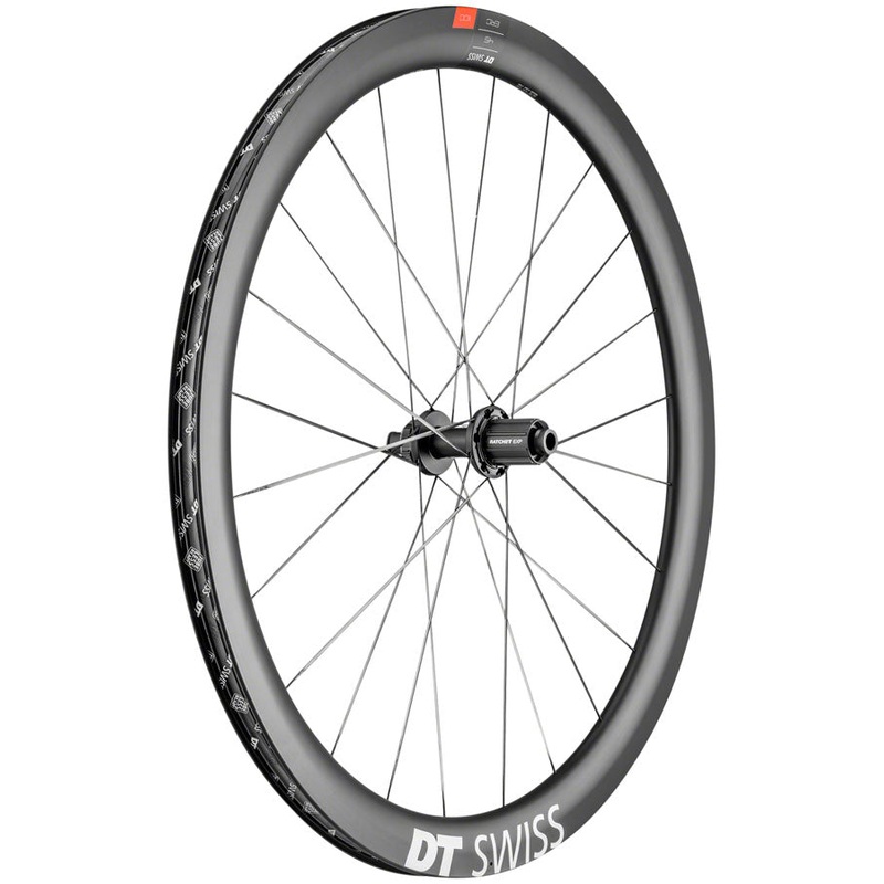 DT Swiss ERC 1100 DiCut 45 Rear Wheel - 700c, 12 x 142mm, Center-Lock, HG 11 Road/XDR, Black