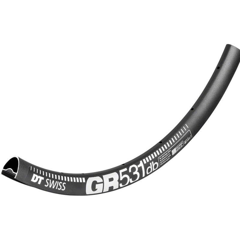 DT Swiss GR 531 Rim - 700, Disc, 28h, Black