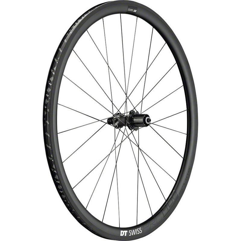 DT Swiss PRC 1400 Spline Rear Wheel - 700, QR x 130mm, Rim Brake, HG 11, Black
