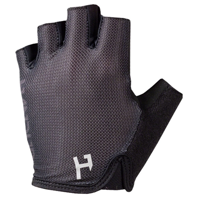 Handup Shorties Gloves - Solid Black, Short Finger, X-Large