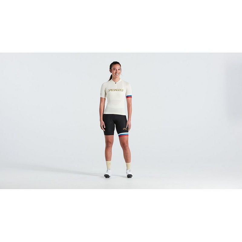 2021 SPECIALIZED SAGAN DISRUPTION SL AIR JERSEY SHORT SLEEVE WOMEN SHORT - White, LARGE