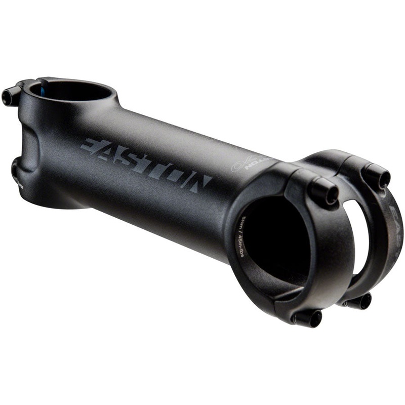 Easton EA70 Stem - 80mm, 31.8 Clamp, +/-0, 1 1/8", Alloy, Black