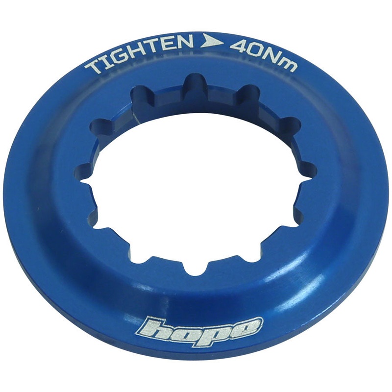 Hope Center Lock Disc Lockring - Blue