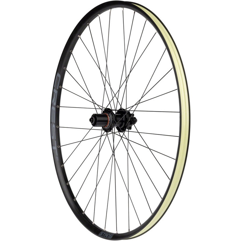 Stan's No Tubes Crest S2 Rear Wheel - 29", QR x 135mm, 6-Bolt, HG11