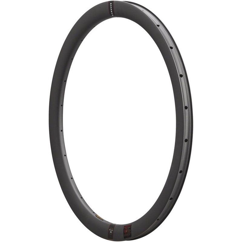 Reserve Wheels Reserve 44 Rim - 700c, Disc, Carbon, 24H