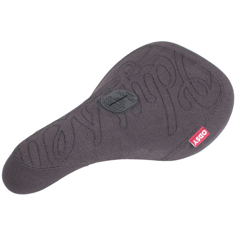 Odyssey Big-Stitch BMX Seat - Pivotal, Black, Slim