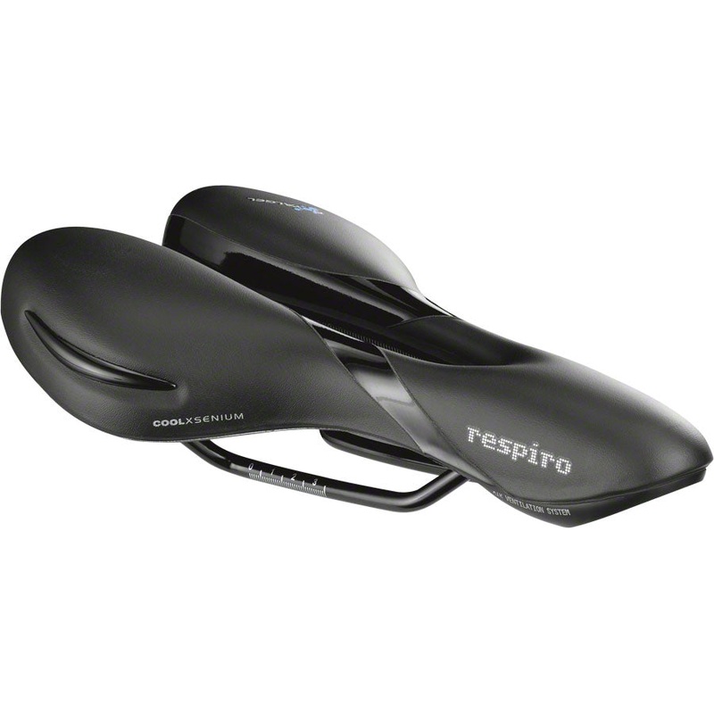 Selle Royal Respiro Saddle - Manganese, Black, Athletic