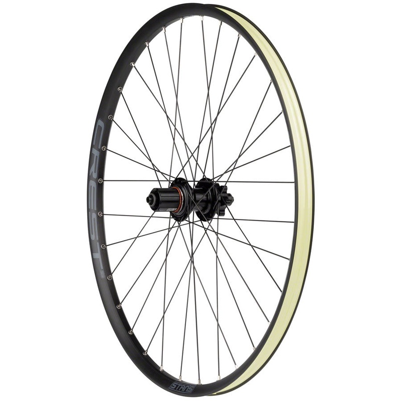 Stan's No Tubes Crest S2 Rear Wheel - 26", QR x 135mm, 6-Bolt, HG11