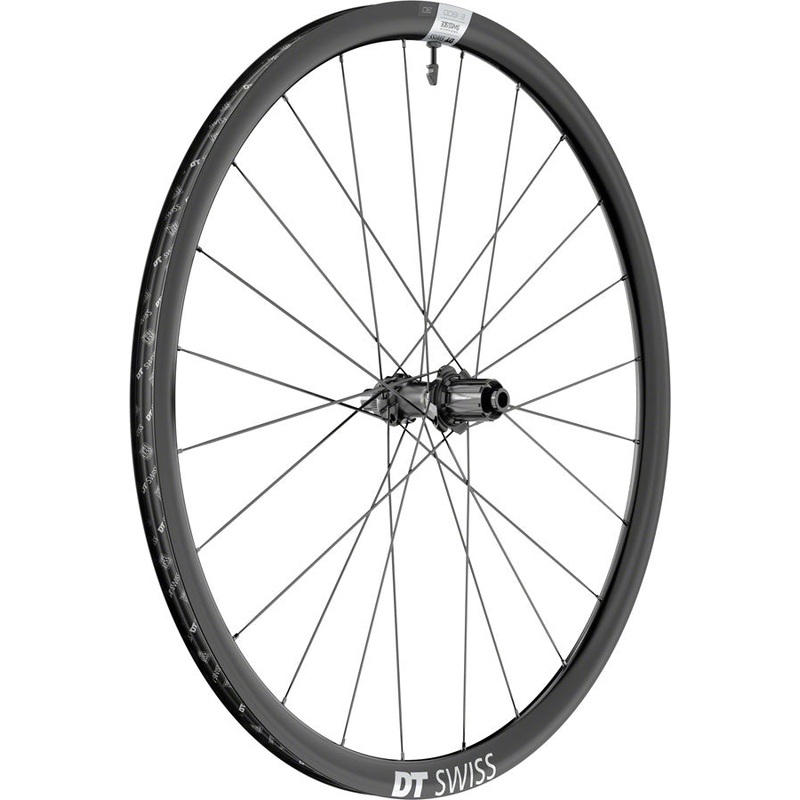 DT Swiss E 1800 Spline 30 Rear Wheel - 700c 12 x 142mm Center-Lock HG 11 Road Ratchet LN 18 BLK