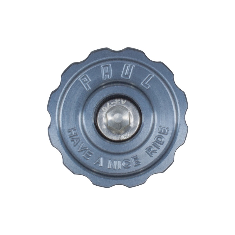 Paul Components Aluminum Top Cap Pewter