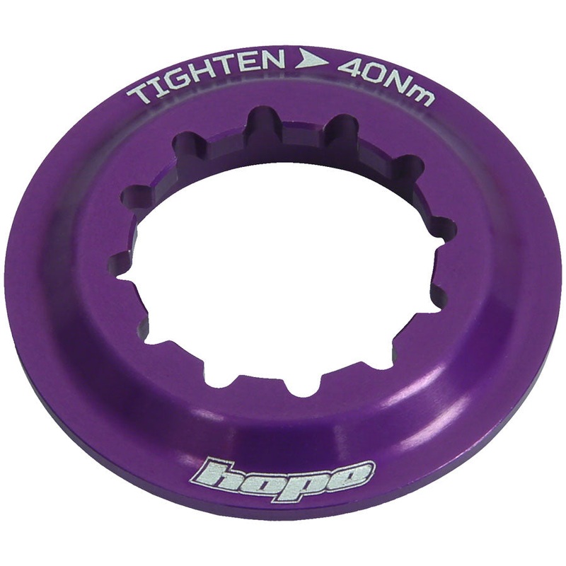 Center Lock Disc Lockring - Purple