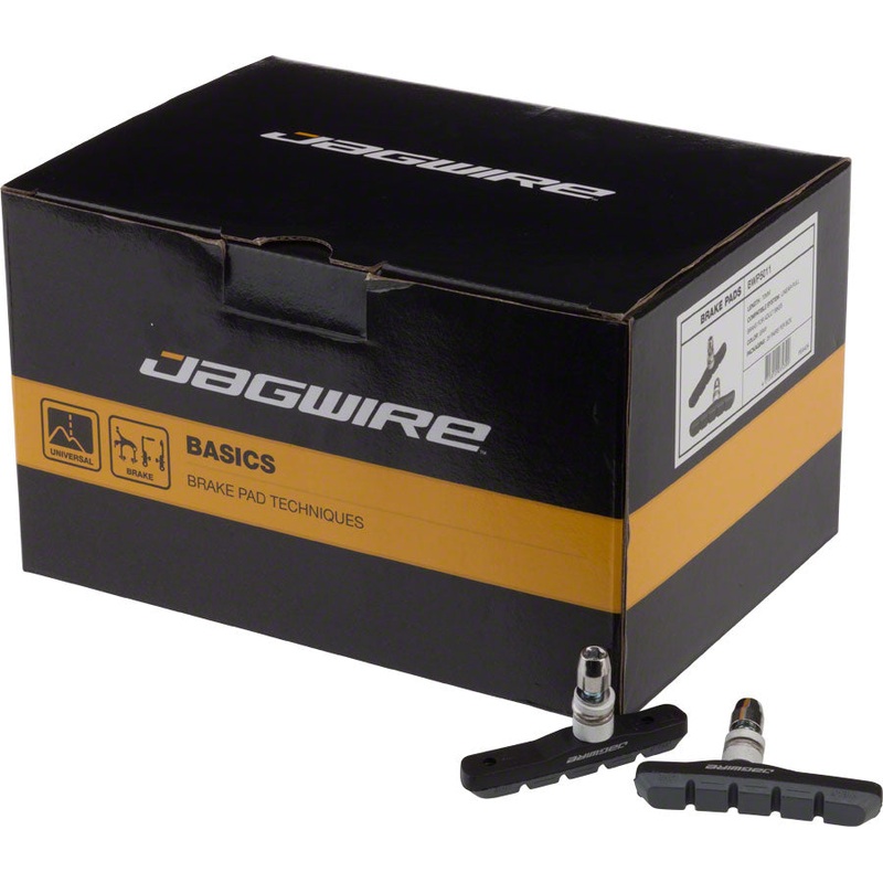 Mountain Sport Brake Pads Threaded Post Box of 25 Pair Gray