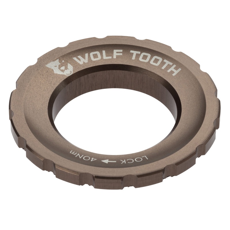 CenterLock Rotor Lockring - External Splined Espresso