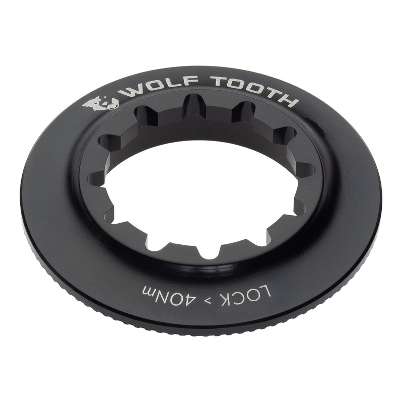 Centerlock Rotor Lockring - Internal Splined Black