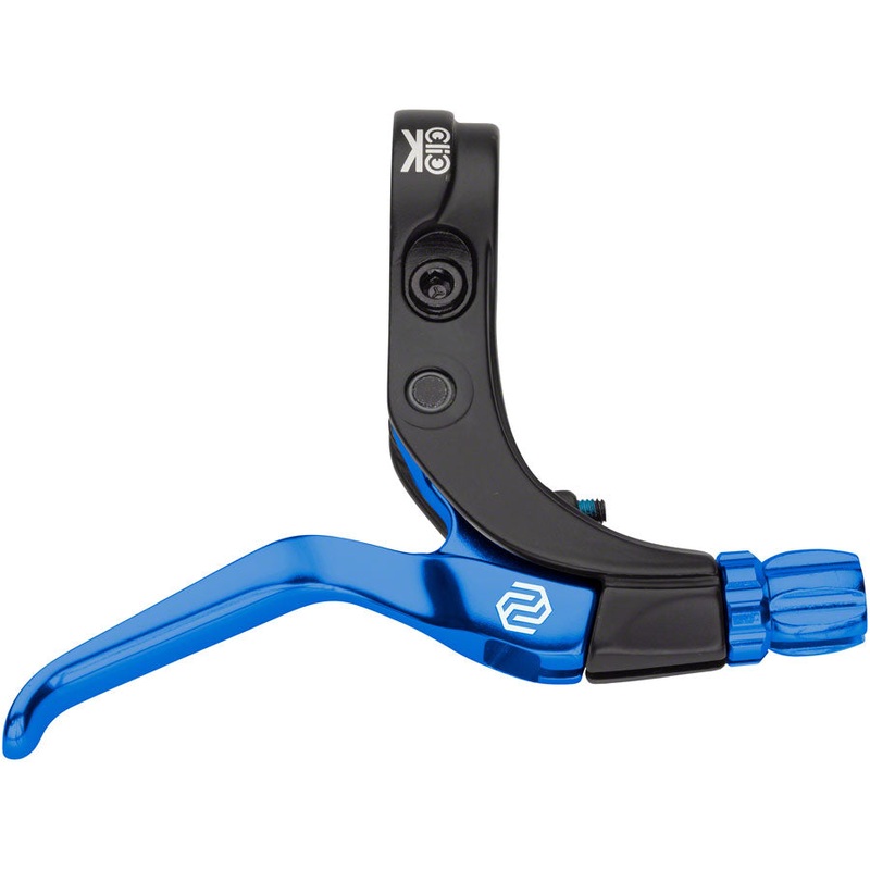 Click V-Point Brake Lever - Long Reach Blue