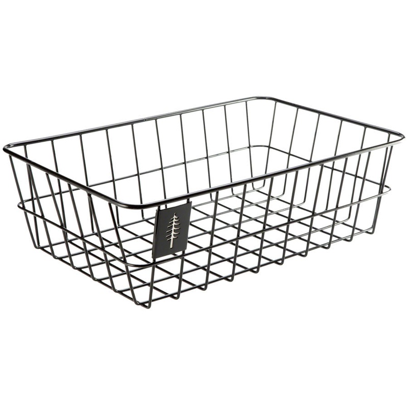 Timber to Town ZigZag Basket - Black Medium