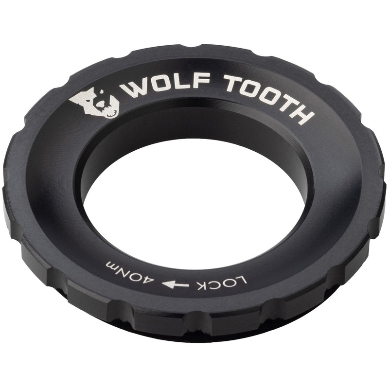 CenterLock Rotor Lockring - External Splined Black