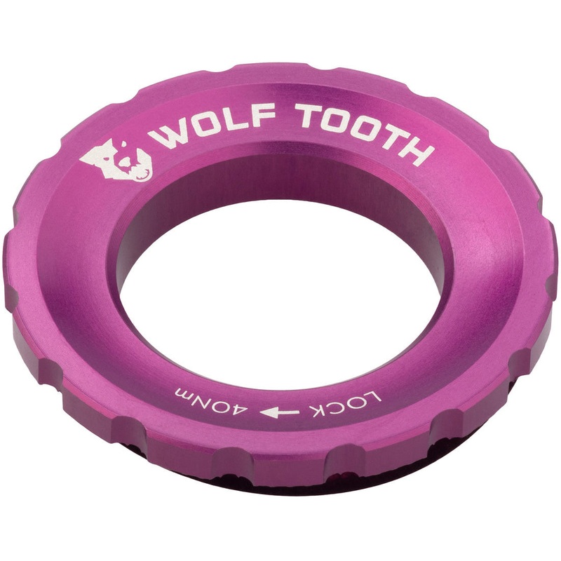 CenterLock Rotor Lockring - External Splined Purple