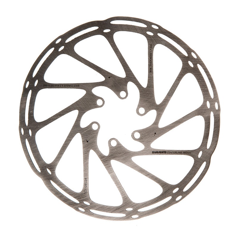 CenterLine Disc Brake Rotor - 180mm 6-Bolt 2.0mm