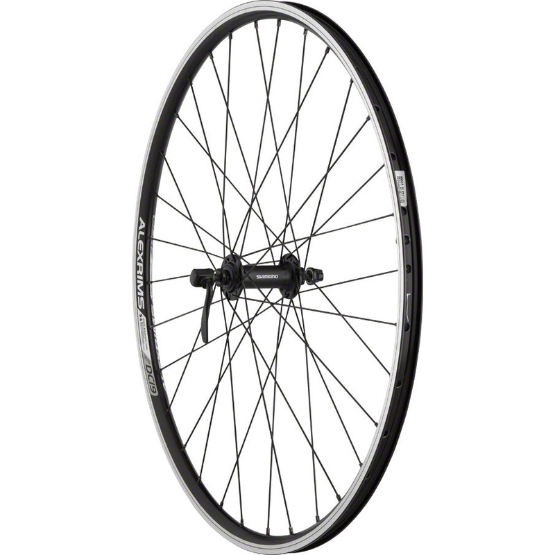 Value Double Wall Series Front Wheel - 26" QR x 100mm Rim Brake BLK Clincher